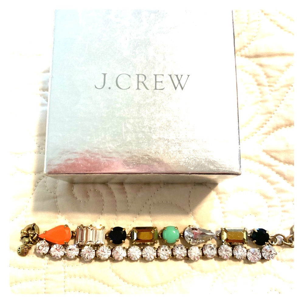 Gorgeous jeweled J. crew bracelet!